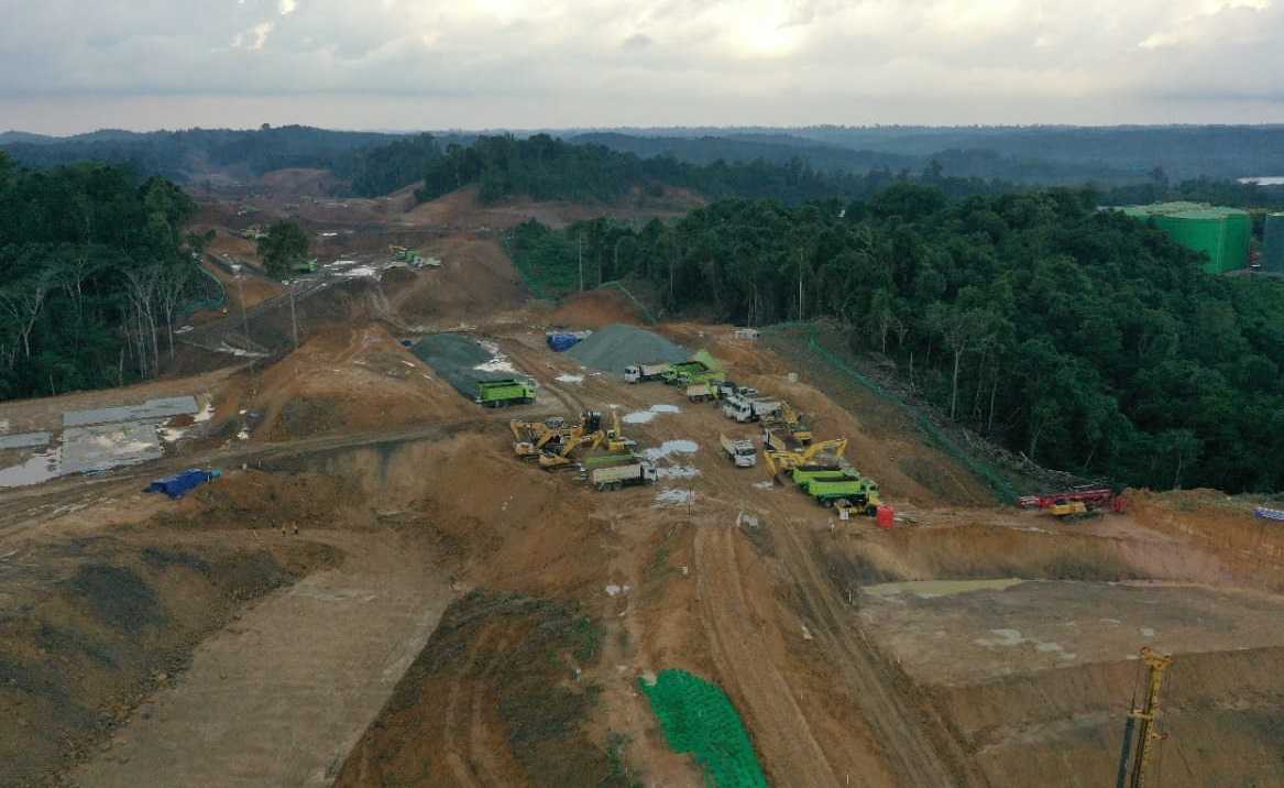 project Pembangunan Jalan di dalam KIPP